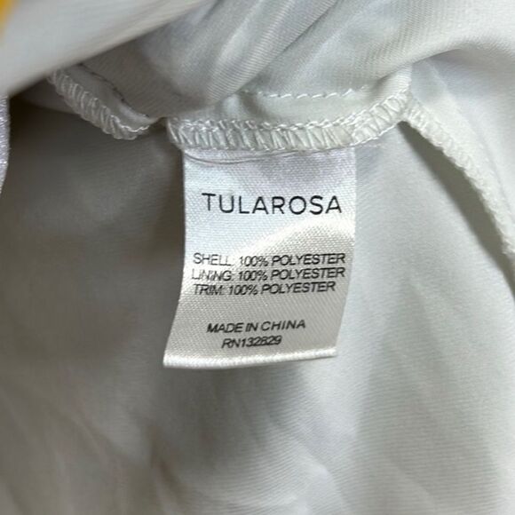 Tularosa - “Gloria” Tiered Flounce Dress in “Malibu Floral” - Size L, Multi - Picture 16 of 16